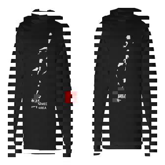 めだかイラスト入り 長袖tシャツ 長袖Tシャツ - Kawaiitshirt