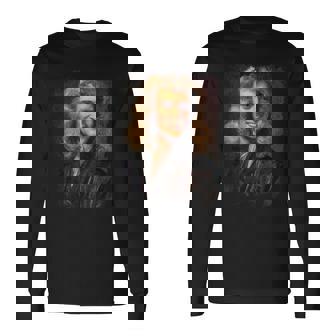 アイザック・ニュートン 長袖Tシャツ - Kawaiitshirt