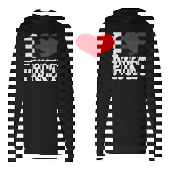 アイラブプーケット 長袖Tシャツ - Kawaiitshirt