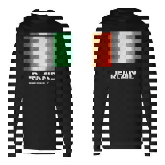 アイルランド国旗tシャツ 長袖Tシャツ - Kawaiitshirt