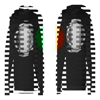アイルランド語のためのアイルランドの旗 アイルランドの旗のデザイン アイルランドの旗 長袖Tシャツ - Kawaiitshirt