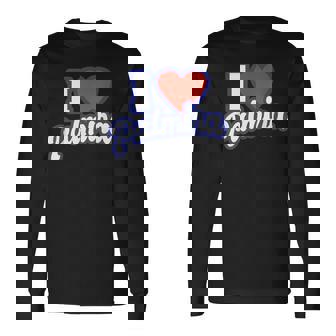 アイ・ラブ・パルミラ 長袖Tシャツ - Kawaiitshirt