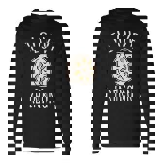 アイ・ラブ・レンコン 長袖Tシャツ - Kawaiitshirt