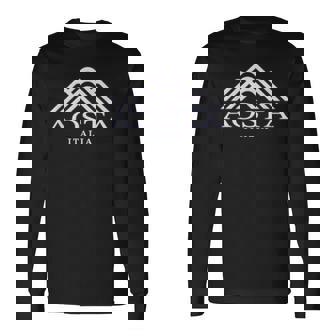 アオスタイタリアサミット アオスタイタリア 長袖Tシャツ - Kawaiitshirt