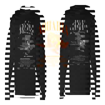 アジアン アロワナ モンスター フィッシュ キーパー モダン ストリートウェア 長袖Tシャツ - Kawaiitshirt