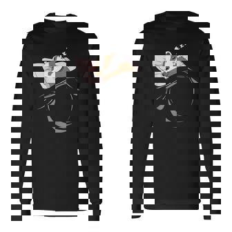 アナグマ 寝る動物 パジャマ お昼寝pj ギフト アナグマ 長袖Tシャツ - Kawaiitshirt