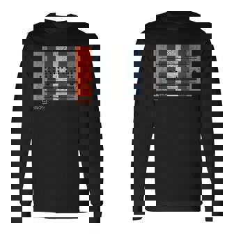 アナログ ドラム マシン レトロ シンセ ヴィンテージ 909 長袖Tシャツ - Kawaiitshirt