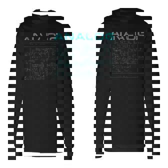 アナログシンセ・キーボード・シンセサイザー 長袖Tシャツ - Kawaiitshirt