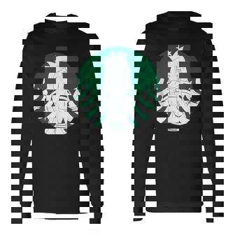 アニメスターセクシーセーラーグリーンマーメイドデザイン。 長袖Tシャツ - Kawaiitshirt