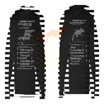 アノマロカリス 事実 最初の頂点捕食者 カンブリア紀 古生物 化石 科学 学習 進化 歴史 海洋 比較 長袖Tシャツ - Kawaiitshirt