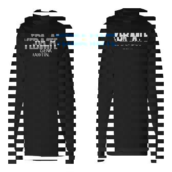 アルゼンチン アルゼンチン国旗 メンズ レディース Camisa Té Yerba Mate 長袖Tシャツ - Kawaiitshirt