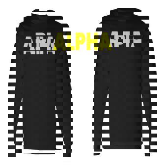 アルファ 長袖tシャツ 長袖Tシャツ - Kawaiitshirt