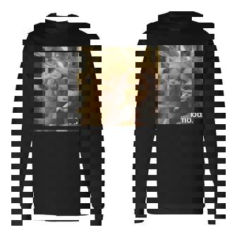 アンティーク調のドールフェイスミーム 長袖tシャツ 長袖Tシャツ - Kawaiitshirt