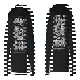 アンモナイト化石 地質学者 古生物学者研究 古生物学 長袖Tシャツ - Kawaiitshirt