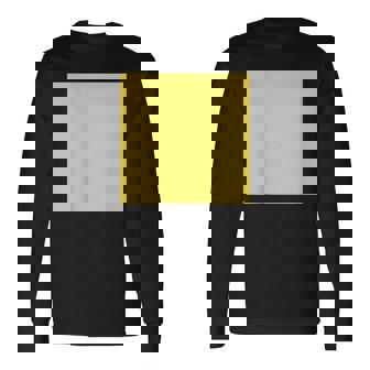 イエロースクエア 長袖Tシャツ - Kawaiitshirt