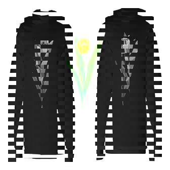 イエローチューリップ 長袖Tシャツ - Kawaiitshirt