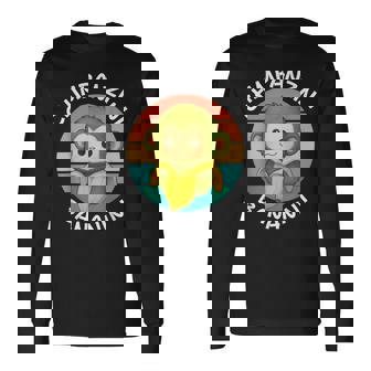 イタリア ブレイン ミーム チンパンジーニ バナニーニ レトロ サンセット キッズ 長袖Tシャツ - Kawaiitshirt