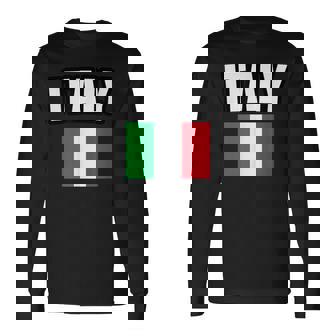 イタリア I イタリア 長袖Tシャツ - Kawaiitshirt
