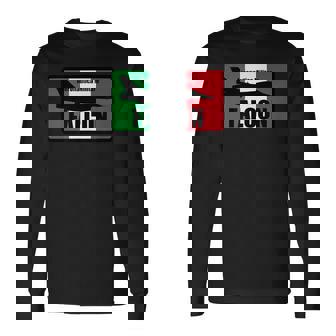 イタリアン F-16 ファルコンパッチ 長袖Tシャツ - Kawaiitshirt