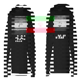 イラン国旗tシャツ 長袖Tシャツ - Kawaiitshirt