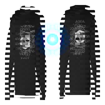 イーブルアイシャツ トルコの目の保護 悪霊 長袖Tシャツ - Kawaiitshirt