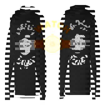 ウォッチスクワッド 腕時計 ホロスコープ 腕時計 高級腕時計 長袖Tシャツ - Kawaiitshirt