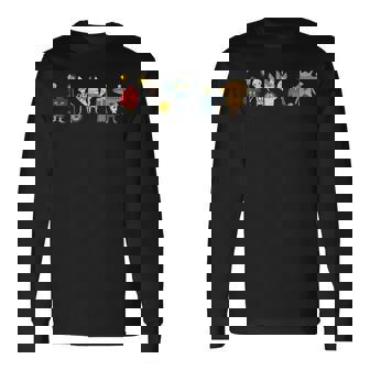 ウルトラハロウィンシリーズ Kaiju 長袖tシャツ 長袖Tシャツ - Kawaiitshirt