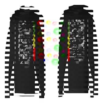 エチオピア ドレス 服 Geez アルファベット 長袖Tシャツ - Kawaiitshirt