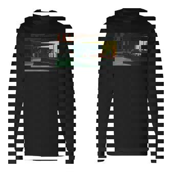 エドワードホッパーのナイトホークス 長袖tシャツ 長袖Tシャツ - Kawaiitshirt