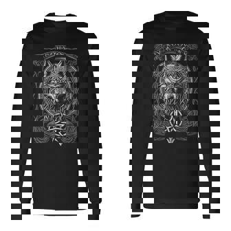 オーディンの鴉 ノースマン ヴァルハラ 北欧神話 長袖Tシャツ - Kawaiitshirt