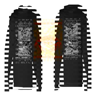 カニと引き換えに人間性を捨てる 長袖Tシャツ - Kawaiitshirt