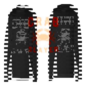 カニのスレイヤー 長袖Tシャツ - Kawaiitshirt