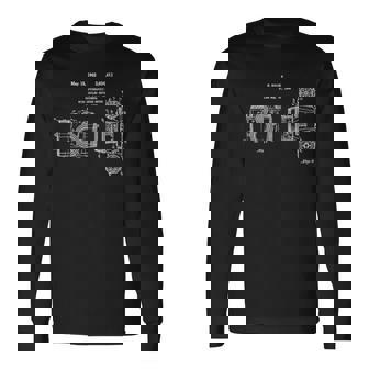 カメラ 青写真 ビンテージ 特許 写真 写真 写真 長袖Tシャツ - Kawaiitshirt