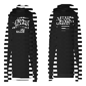 カンタベリー イングランド ヴィンテージ スポーツ デザイン 長袖tシャツ 長袖Tシャツ - Kawaiitshirt