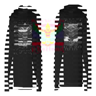 ガルーダ タイ タイ ジャカルタ 精神性 観光客 長袖Tシャツ - Kawaiitshirt