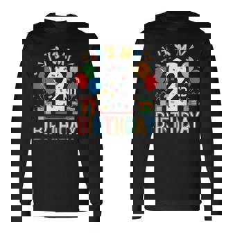 キッズ キッズ 2 歳の誕生日シャツ 男の子 幼児 2 人 2 歳の誕生日 長袖Tシャツ - Kawaiitshirt