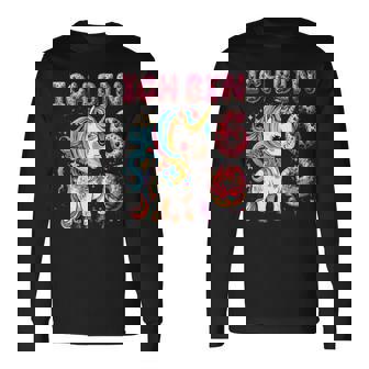 キッズ Kinder Ich Binchon 6 誕生日 ユニコーン 6歳 長袖Tシャツ - Kawaiitshirt