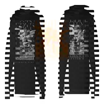 キューピッドとサイケ 2人の天使の赤ちゃん ドルフォーチュンアート 長袖tシャツ 長袖Tシャツ - Kawaiitshirt