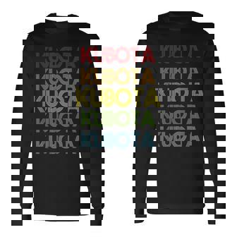 クボタ 名前 長袖Tシャツ - Kawaiitshirt