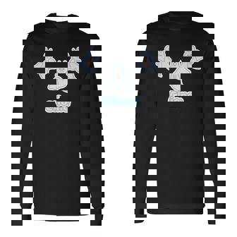 クリオネ『3 スリー』【どうぶつ フレンズ】ポップ ゆるくて かわいい キャラクター 長袖Tシャツ - Kawaiitshirt