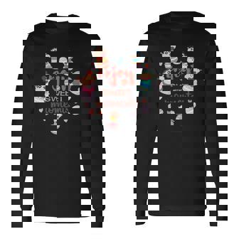 クレヨンしんちゃん かすかべ防衛隊とマカロンしんちゃんのティータイム 長袖tシャツ 長袖Tシャツ - Kawaiitshirt