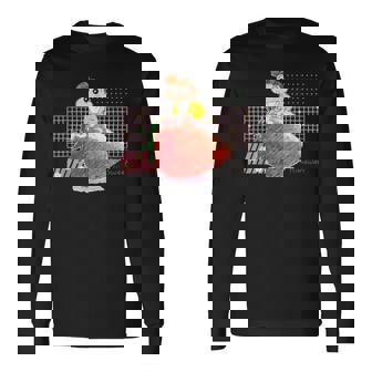 クレヨンしんちゃん ひまわりといちご 長袖Tシャツ - Kawaiitshirt