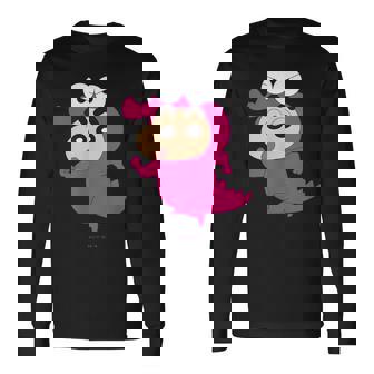 クレヨンしんちゃん ワニ山しんちゃん 長袖Tシャツ - Kawaiitshirt