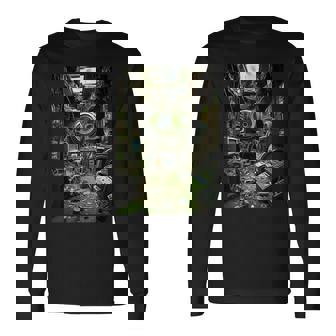 ゲームルームウィアードコアスペーシャスドリームコア 長袖Tシャツ - Kawaiitshirt