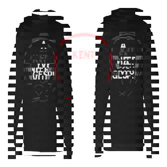 ゲーム用引用句「A Kent Never Gives Up」ヘッドセット パーソナライズ 長袖Tシャツ - Kawaiitshirt