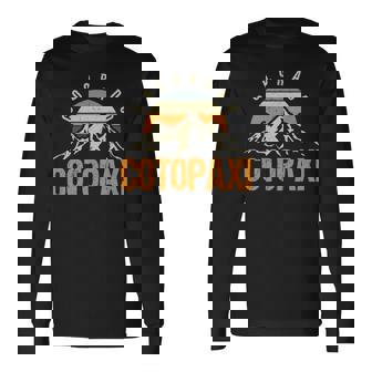 コロラド コトパクシ ヴィンテージ 山岳 ハイキング 野生動物 コロラド 長袖tシャツ 長袖Tシャツ - Kawaiitshirt