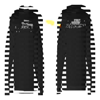 コンクリートミキサー 工事現場 Ecgコンクリートミキサー 長袖Tシャツ - Kawaiitshirt