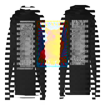 コーギードッグファニーサイケデリック1960年代ウェルシュコーギーペンブローク 長袖Tシャツ - Kawaiitshirt