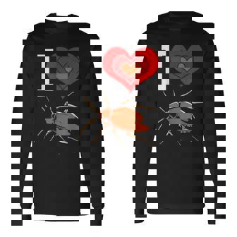 ゴキブリ ラブ 長袖Tシャツ - Kawaiitshirt