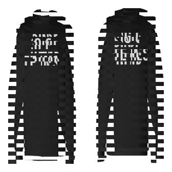 サイン・オブ・ザ・タイムズ 長袖Tシャツ - Kawaiitshirt